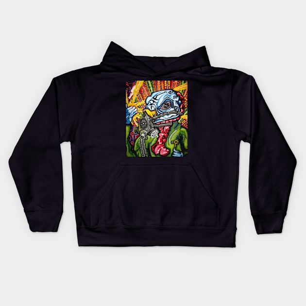 Olympic Turkey Kids Hoodie by Jacob Wayne Bryner 